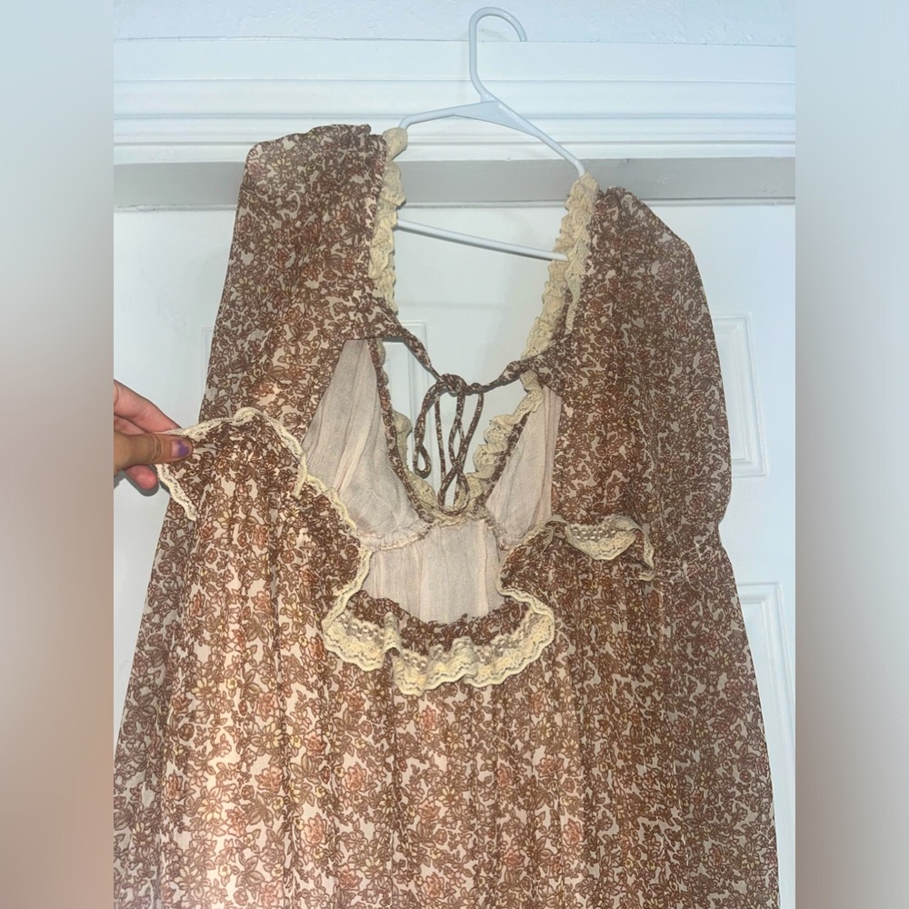 Free People Brown Dress